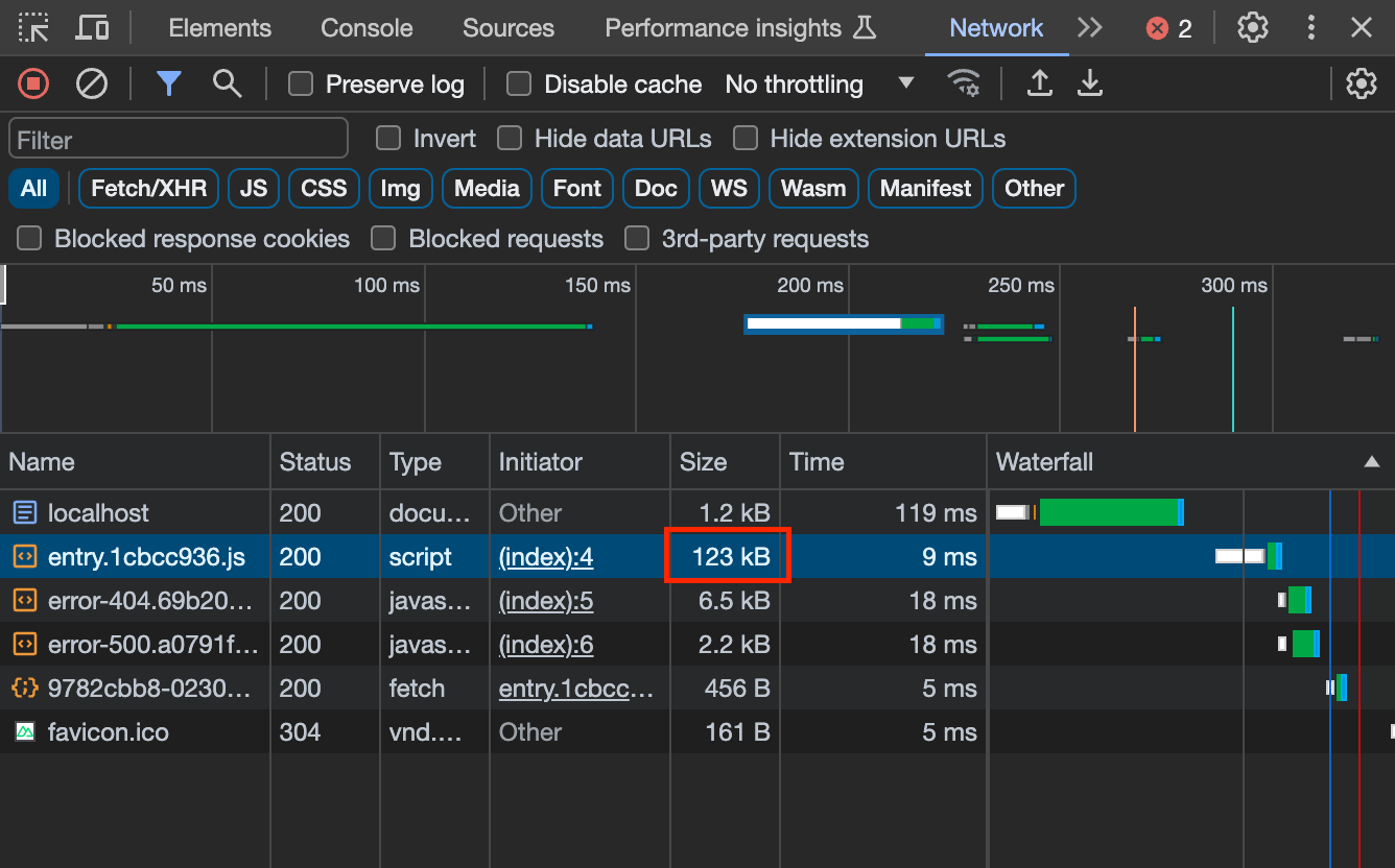 Production build - NuxtIsland component