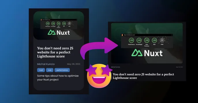 How to create beautiful view transitions in Nuxt using the new View Transitions API