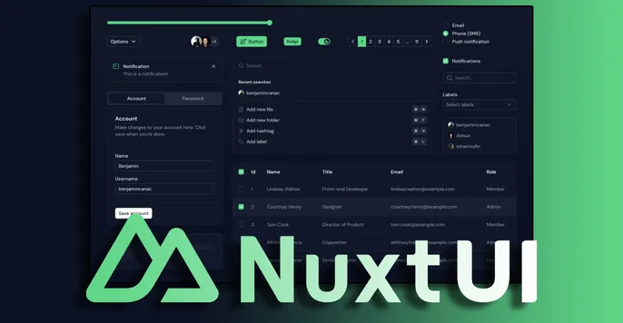 Nuxt UI is one of the best UI libraries out there