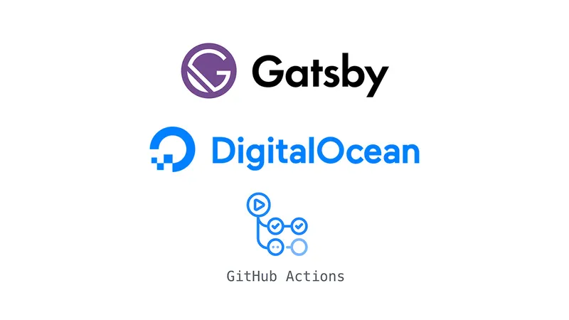 How to deploy Gatsby.js website to DigitalOcean using Github actions