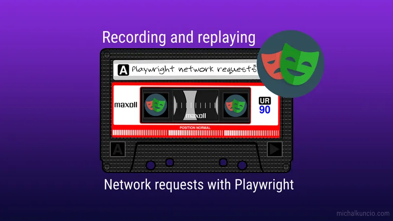 Recording and replaying network requests with Playwright